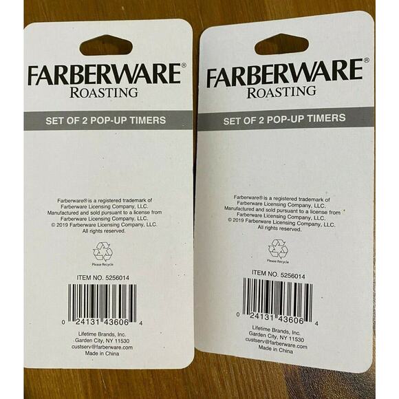 Farberware Roasting Pop-Up Timers - Two sets of Two - NEW - Total timers = 4 - Picture 3 of 4